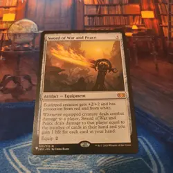 Sword of War and Peace - The List Reprints (LIST) MTG NM - Image 1