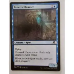 MTG Magic The Gathering Tattered Haunter Card 277/205 Creature Spirit Flying Blu - Image 1