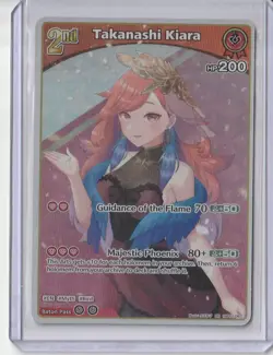 Takanashi Kiara Foil - hBP01-067 RR NM - Hololive TCG Trading Card Game VTuber - Image 1