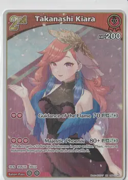 Takanashi Kiara Foil - hBP01-067 RR NM - Hololive TCG Trading Card Game VTuber - Image 3