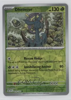Dhelmise Reverse Foil Pokemon SV08: Surging Sparks #010 7gv - Image 1