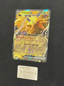 Pokemon ENGLISH - 151 - Zapdos Ex - SVP 049 - Full Art PROMO - M/NM - Image 4