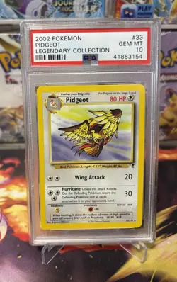 PSA 10 Pidgeot Rare 33/110 Legendary Collection 2002 GEM MINT Pokemon POP: 28 - Image 1