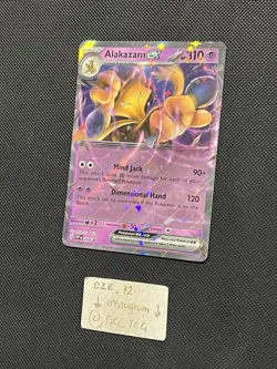 Pokemon ENGLISH - 151 - Alakazam Ex - SVP 050 - Full Art PROMO - M/NM - Image 4