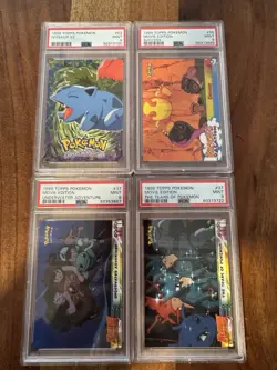 1999 Topps Pokemon Vintage PSA Graded Cards Pokemon MOVIE - Image 1