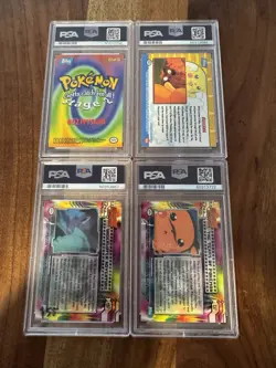1999 Topps Pokemon Vintage PSA Graded Cards Pokemon MOVIE - Image 2