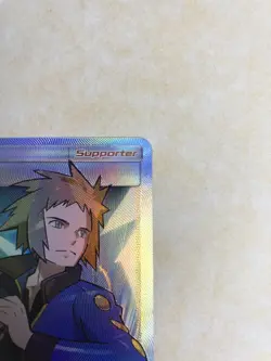 Pokemon TCG Volkner 156/156 Ultra Prism Sun & Moon Holo Ultra Rare - Image 4