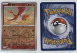 Ho-Oh Reverse Foil Pokemon SV08: Surging Sparks #019 13kb - Image 3