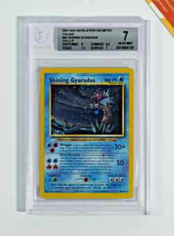 Pokemon BGS 7 Shining Gyarados #65 Holo Neo Revelation Unlimited 2001 Italiano - Image 1