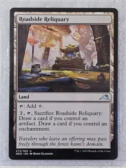 MTG Roadside Reliquary #272 Kamigawa Neon Dynasty Magic Card U NM - Image 4