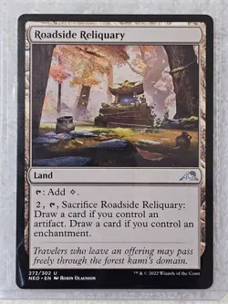 MTG Roadside Reliquary #272 Kamigawa Neon Dynasty Magic Card U NM - Image 5