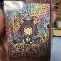 Yu-Gi-Oh K9-17 Ripper Card Sleeve 50 Protectors case Wanted poster style - Image 1