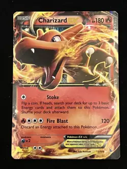 Charizard EX 11/106 XY Flashfire Holo Ultra Rare Pokemon TCG Card - Image 1