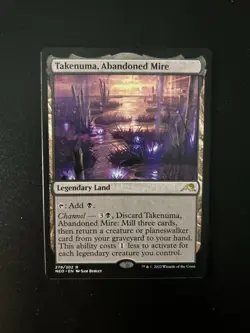 Takenuma, Abandoned Mire Kamigawa: Neon Dynasty Regular Card #278 NM Condition - Image 1