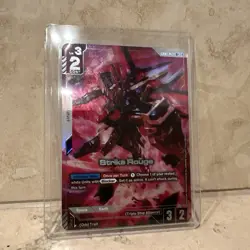 Gundam Card Game Newtype Rising Strike Rouge GD01-069 R+ Holo Foil English NM - Image 2