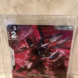 Gundam Card Game Newtype Rising Strike Rouge GD01-069 R+ Holo Foil English NM - Image 3