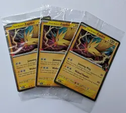 Sealed EB Games Team Rockets Zapdos #70 - SV: Destined Rivals Pokemon Promo Card - Image 1