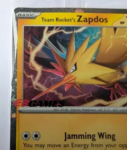 Sealed EB Games Team Rockets Zapdos #70 - SV: Destined Rivals Pokemon Promo Card - Image 3