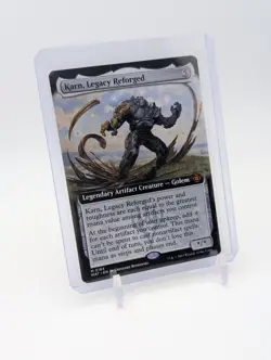 MTG - Karn, Legacy Reforged - Extended Art Mythic #184 - MOM: The Aftermath NM - Image 1