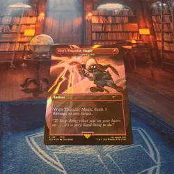 Vivi's Thunder Magic - Lightning Bolt (Rainbow Foil) - Secret Lair Drop MTG NM - Image 1