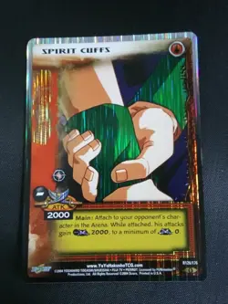 Yu Yu Hakusho TCG CCG Spirit Cuffs R126/176 1st Edition Lined Foil NM Card - Image 1