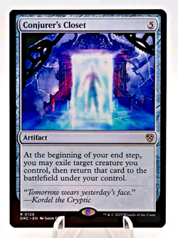 Conjurer's Closet 0126 DRC-MTG Commander: Aetherdrift- Reg Rare Magic 2025 NM - Image 1