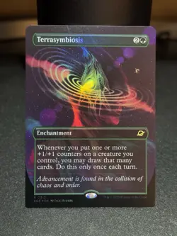 Terrasymbiosis 312 Borderless MTG Edge of Eternities FOIL NM Condition - Image 1