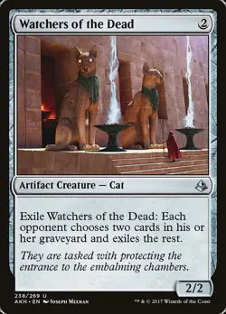 MTG Magic AKH Amonkhet - 1x EN NM 238 U Watchers of the Dead - Image 1