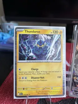 2025 Pokemon TCG Black Bolt THUNDURUS 3 Card Diff Variation Lot! - Image 2