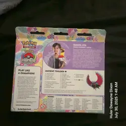 Pokemon Cards 2024 World Championships Deck -ANCIENT TOOLBOX [Sakuya Ota) - Image 2