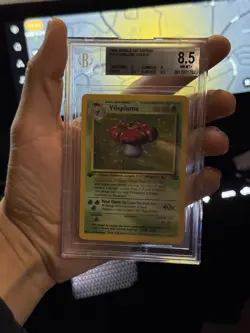 1999 Pokemon Jungle #15 Vileplume Holo Rare 1st Edition BGS 8.5(with subs) NM-MT - Image 1