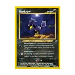 Pokemon Pokemon Neo Genesis Murkrow (R) #24 EX - Image 1