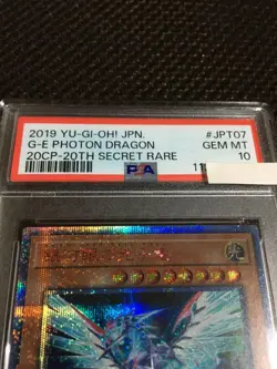 Yu-Gi-Oh! Yugioh PSA10 Galaxy-Eyes Photon Dragon 20th Secret Rare - Image 3