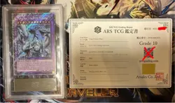Yu-Gi-Oh! Yugioh ARS10 Master of Dragon Knight EU Version Platinum Secret Rare - Image 1