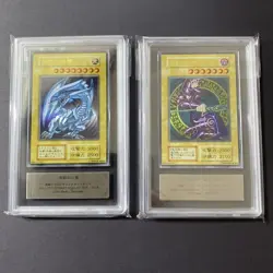 Yu-Gi-Oh! Yugioh Blue-Eyes White Dragon Dark Magician Stainless Steel ARS9 - Image 1