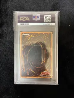 Yugioh Blue-Eyes White Dragon 5th Artwork Prismatic Secret Rare Korean PSA9 - Image 2