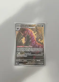 Pokemon Card Scolipede and Venipede IR 134 & 132 Black Bolt English NM - Image 1