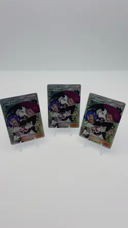 Pokemon TCG Jesse And James Full Art Trainer Card 68/68 Hidden Fates - Image 1