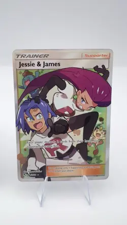 Pokemon TCG Jesse And James Full Art Trainer Card 68/68 Hidden Fates - Image 5