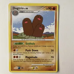 Dugtrio 24/127 Rare Platinum Pokemon Card LP - Image 1