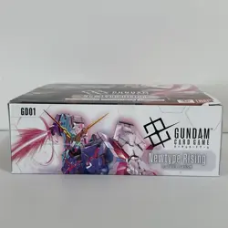 Gundam Card Game Newtype Rising Booster Box GD01 Japanese New - Image 2