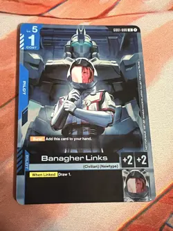 Gundam TCG Banagher Links Alternate Art GD01-088 Release Event Promo Card Game - Image 1