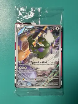 Tornadus Pokemon Center White Flare Black Star Promo SVP EN 210 Sealed Card - Image 1