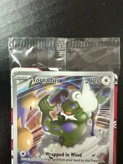 Tornadus Pokemon Center White Flare Black Star Promo SVP EN 210 Sealed Card - Image 2