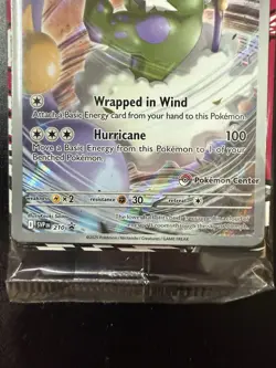 Tornadus Pokemon Center White Flare Black Star Promo SVP EN 210 Sealed Card - Image 3