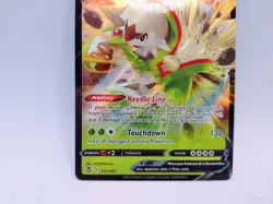 Chesnaught V 015/195 Holo Ultra Rare Silver Tempest Pokemon Card NM Fresh Pull - Image 3