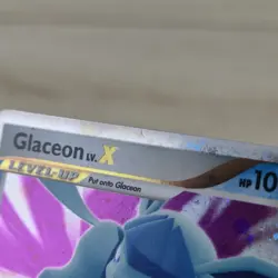 LP Glaceon LV.X 98/100 Majestic Dawn Holo Ultra Rare Nintendo Pokemon Card - Image 3