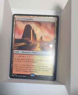 Sacred Foundry Edge of Eternities Promo Card - Image 1