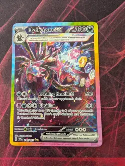 Pokemon TCG Hydreigon EX Card 240/191 Surging Sparks, - Image 1