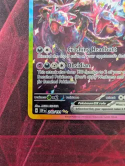 Pokemon TCG Hydreigon EX Card 240/191 Surging Sparks, - Image 5